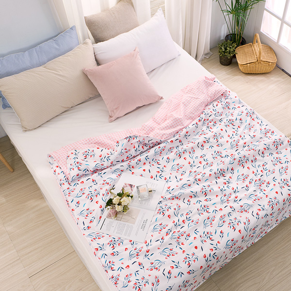 【DUYAN 竹漾】 舒柔棉 涼被/ 沁心花漾