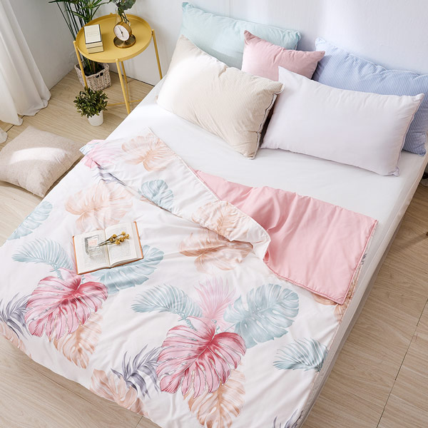 【DUYAN 竹漾】 舒柔棉 涼被/ 淺暮染夏