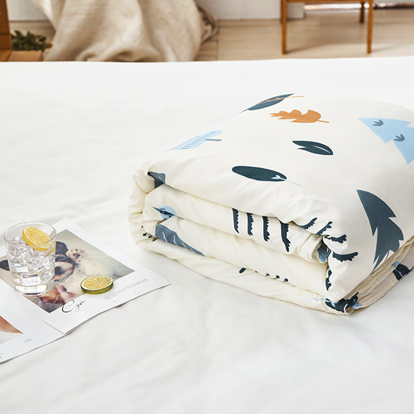 【DUYAN 竹漾】 舒柔棉 涼被/ 栗松秘境