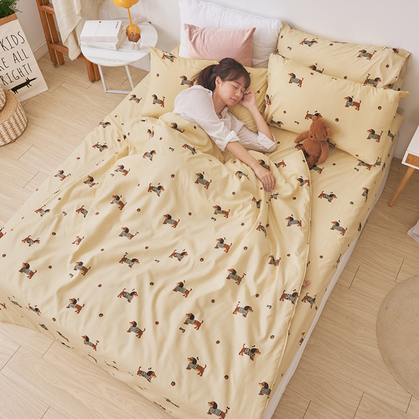 【DUYAN 竹漾】 舒柔棉 涼被/ 換衣狗勾