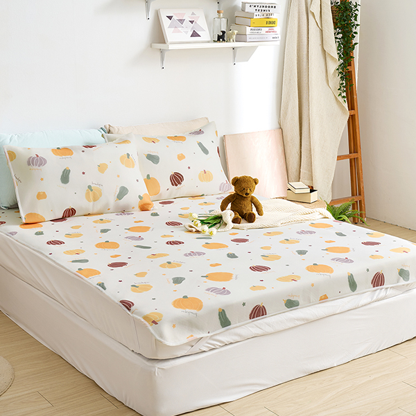 【DUYAN 竹漾】Cool-Fi 瞬間涼感6D冰涼墊/單人/雙人/加大/南瓜派對