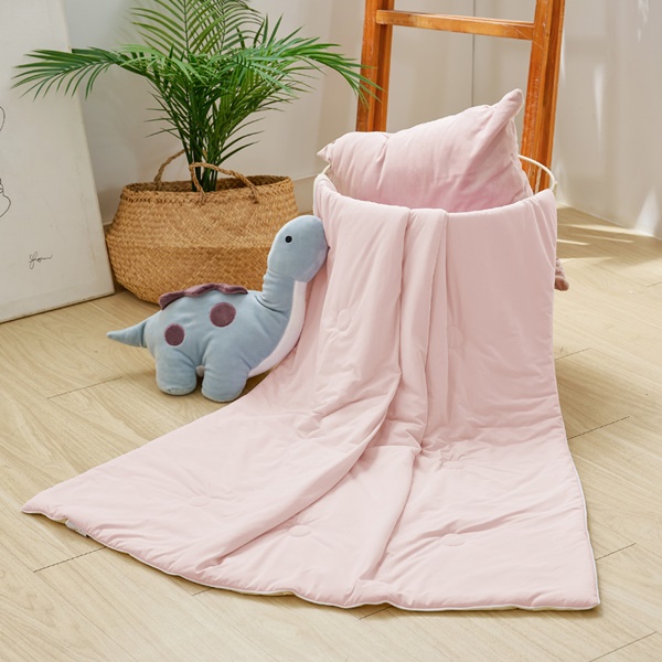 【DUYAN 竹漾】Cool-Fi 極涼 膠原蛋白抗菌兒童涼被/粉荔沁檸