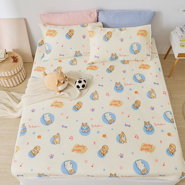 【DUYAN 竹漾】Cool-Fi 瞬間涼感6D冰涼墊/單人/雙人/加大/柯基戲水