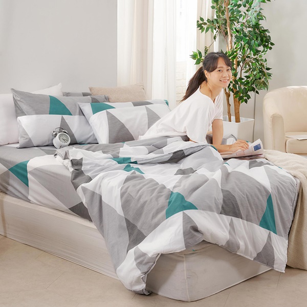 【DUYAN 竹漾】 舒柔棉 涼被/ 綠稜縱谷