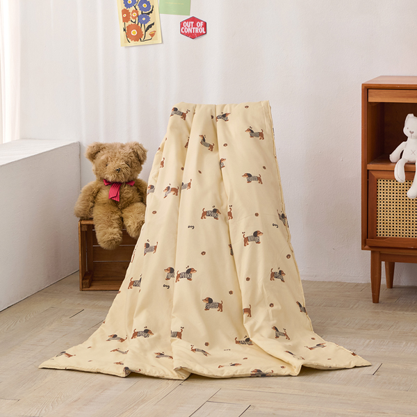 【DUYAN 竹漾】 舒柔棉 涼被/ 換衣狗勾