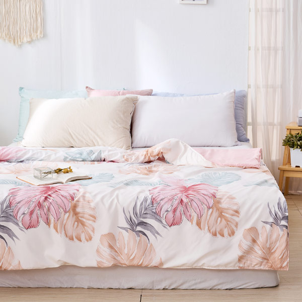 【DUYAN 竹漾】 舒柔棉 涼被/ 淺暮染夏