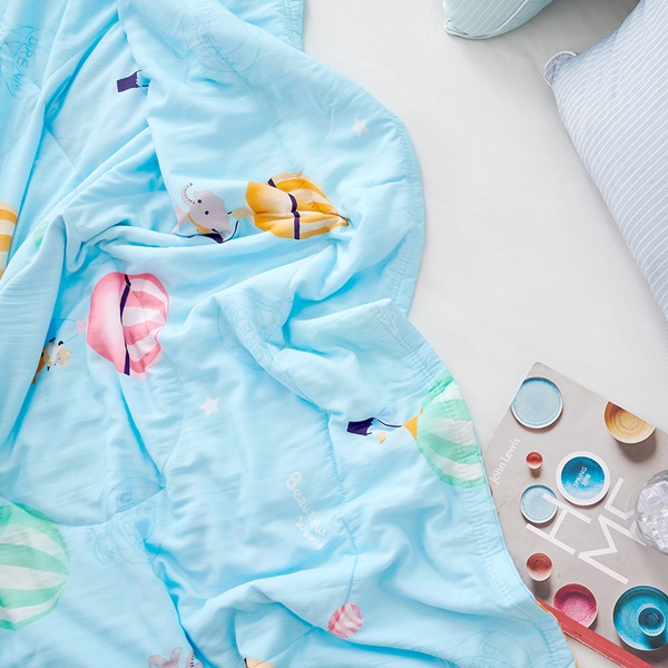 【DUYAN 竹漾】Cool-Fi 空氣涼感被/奇妙旅程 台灣製