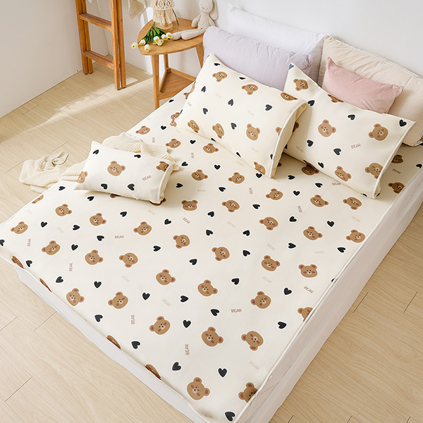 【DUYAN 竹漾】Cool-Fi 瞬間涼感6D冰涼墊/單人/雙人/加大/小熊哈妮