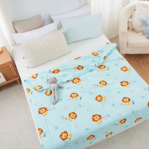 【DUYAN 竹漾】Cool-Fi 空氣涼感被/雷歐小獅 台灣製