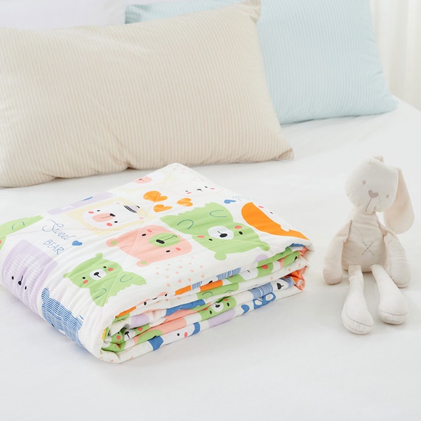 【DUYAN 竹漾】Cool-Fi 空氣涼感被/情話小熊 台灣製