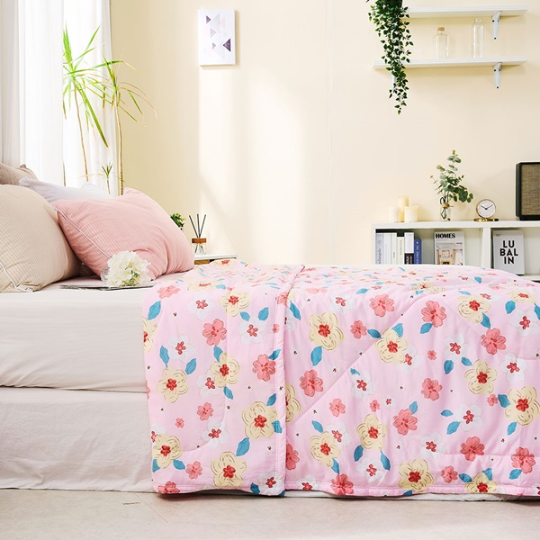 【DUYAN 竹漾】Cool-Fi 空氣涼感被/甜戀雪梅 台灣製