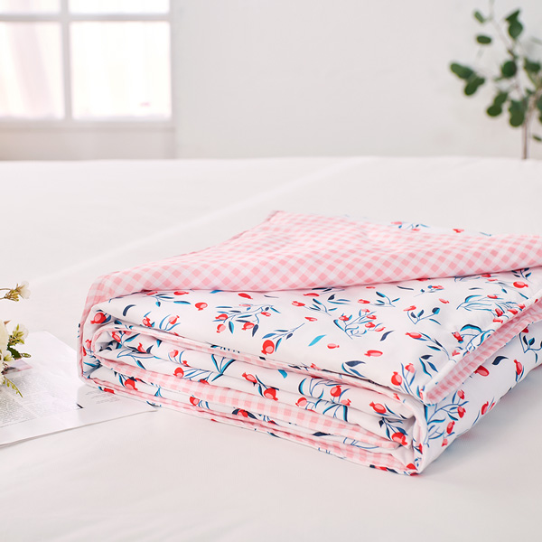 【DUYAN 竹漾】 舒柔棉 涼被/ 沁心花漾