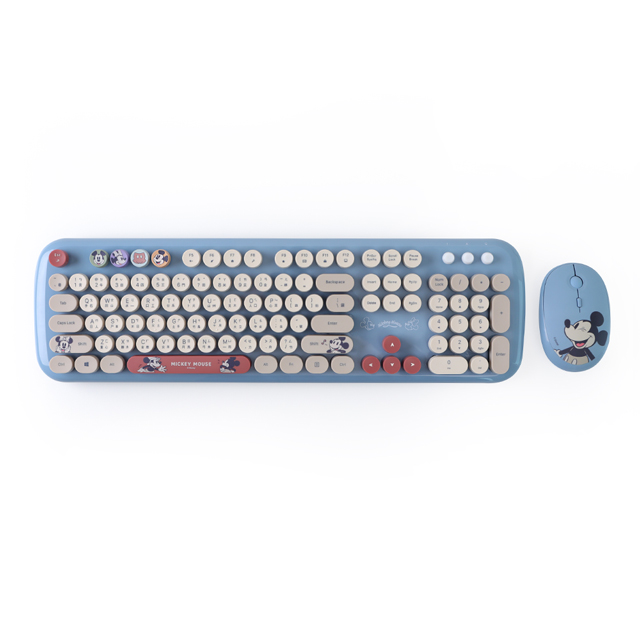 迪士尼無線鍵盤滑鼠組-米奇