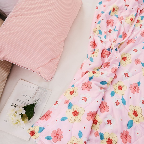 【DUYAN 竹漾】Cool-Fi 空氣涼感被/甜戀雪梅 台灣製