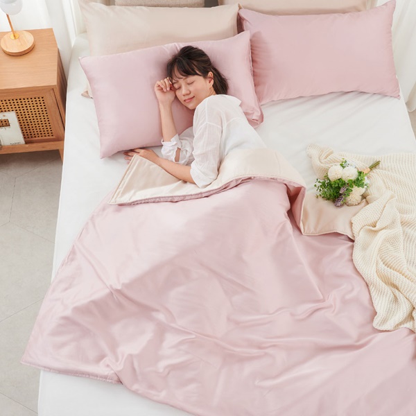 【DUYAN 竹漾】Cool-Fi 60支萊賽爾天絲涼被-甜果奶霜 台灣製