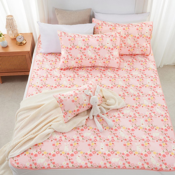 【DUYAN 竹漾】Cool-Fi 瞬間涼感6D冰涼墊/單人/雙人/加大/野莓小兔