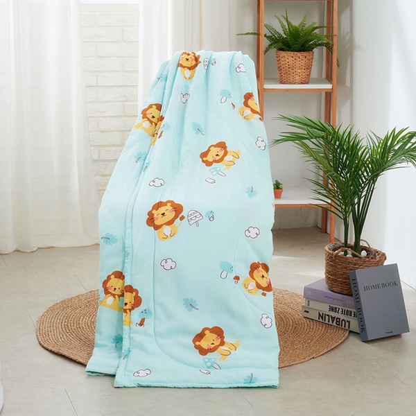 【DUYAN 竹漾】Cool-Fi 空氣涼感被/雷歐小獅 台灣製