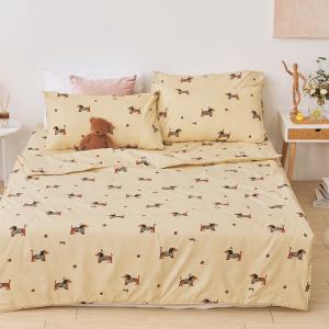 【DUYAN 竹漾】 舒柔棉 涼被/ 換衣狗勾