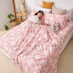 【DUYAN 竹漾】 舒柔棉 涼被/ 兔比花園