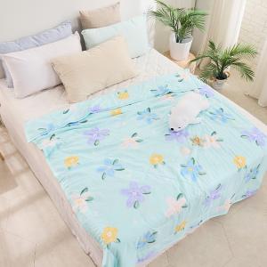 【DUYAN 竹漾】Cool-Fi 空氣涼感被/青花綠意 台灣製