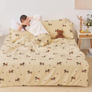 【DUYAN 竹漾】 舒柔棉 涼被/ 換衣狗勾