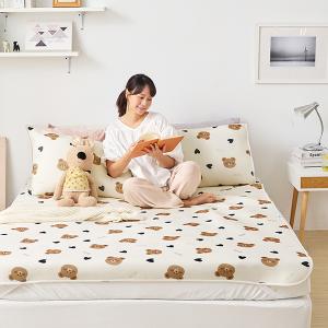 【DUYAN 竹漾】Cool-Fi 瞬間涼感6D冰涼墊/單人/雙人/加大/小熊哈妮