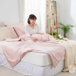 【DUYAN 竹漾】Cool-Fi 60支萊賽爾天絲涼被-甜果奶霜 台灣製