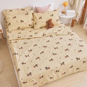 【DUYAN 竹漾】 舒柔棉 涼被/ 換衣狗勾