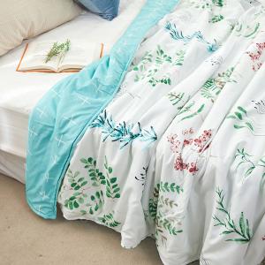 【DUYAN 竹漾】 舒柔棉 涼被/ 漢普斯花園