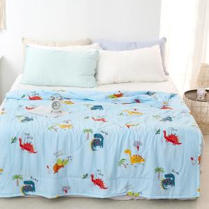 【DUYAN 竹漾】Cool-Fi 空氣涼感被/恐龍派對 台灣製