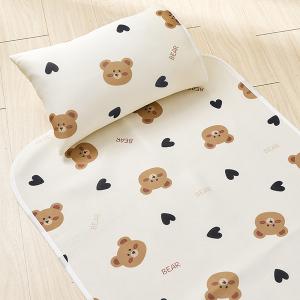 【DUYAN 竹漾】Cool-Fi 透氣涼感6D兒童午睡墊/小熊哈妮