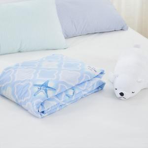【DUYAN 竹漾】Cool-Fi 空氣涼感被/藍海星殼 台灣製