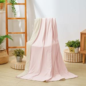 【DUYAN 竹漾】Cool-Fi 極涼 膠原蛋白抗菌涼被/粉荔沁檸