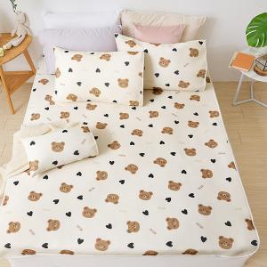 【DUYAN 竹漾】Cool-Fi 瞬間涼感6D冰涼墊/單人/雙人/加大/小熊哈妮