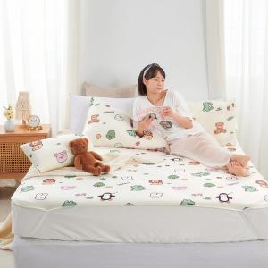 【DUYAN 竹漾】Cool-Fi 瞬間涼感6D冰涼墊/單人/雙人/加大/動物野餐