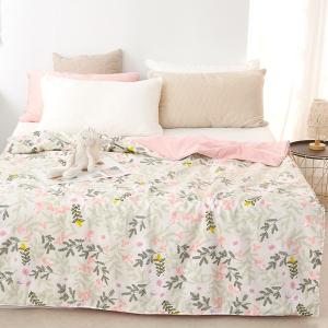 【DUYAN 竹漾】 舒柔棉 涼被/ 唯莓戀語