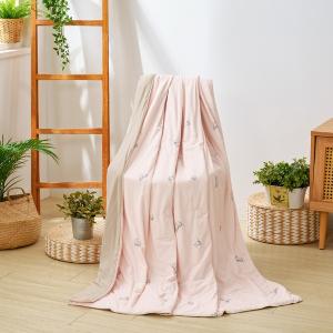 【DUYAN 竹漾】Cool-Fi 極涼 膠原蛋白抗菌涼被/杏桃茸兔