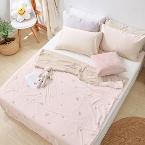 【DUYAN 竹漾】Cool-Fi 極涼 膠原蛋白抗菌涼被/杏桃茸兔