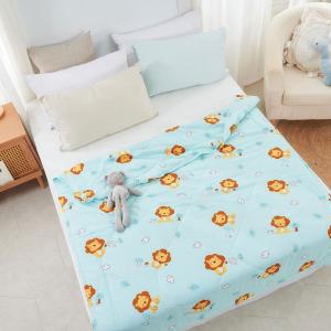 【DUYAN 竹漾】Cool-Fi 空氣涼感被/雷歐小獅 台灣製