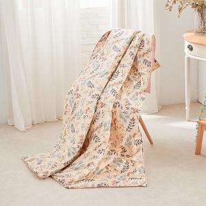 【DUYAN 竹漾】 舒柔棉 涼被/ 秘葉花季