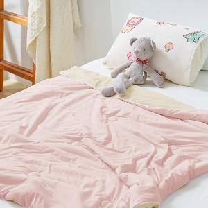 【DUYAN 竹漾】Cool-Fi 極涼 膠原蛋白抗菌兒童涼被/粉荔沁檸