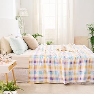 【DUYAN 竹漾】Cool-Fi 空氣涼感被/清格晨間 台灣製