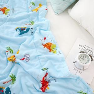 【DUYAN 竹漾】Cool-Fi 空氣涼感被/恐龍派對 台灣製