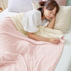 【DUYAN 竹漾】Cool-Fi 極涼 膠原蛋白抗菌涼被/粉荔沁檸