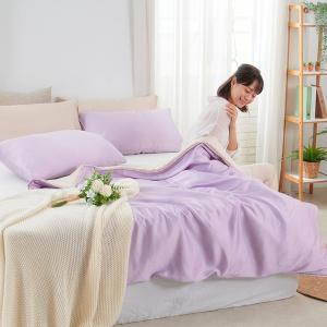 【DUYAN 竹漾】Cool-Fi 60支萊賽爾天絲涼被-幻紫凝香 台灣製