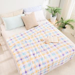 【DUYAN 竹漾】Cool-Fi 空氣涼感被/清格晨間 台灣製