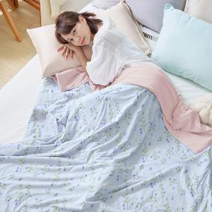 【DUYAN 竹漾】Cool-Fi 極涼 膠原蛋白抗菌涼被/藍果藏兔