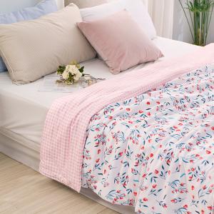 【DUYAN 竹漾】 舒柔棉 涼被/ 沁心花漾