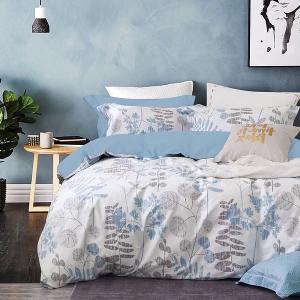 【DUYAN 竹漾】舒柔棉單人床包涼被三件組 / 夏夜瑩夕 台灣製