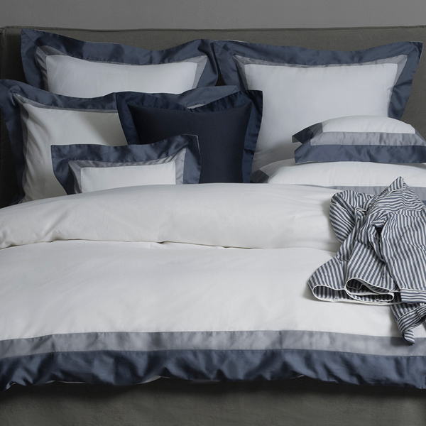 【寬庭】義大利GIZA華爾天使紗 簡約寢飾四件式｜天方之際 白